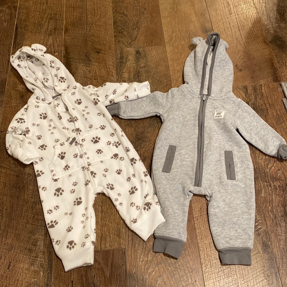 Carter’s 3 Months - Unisex One Piece Winter Suits